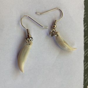 Ivory earrings